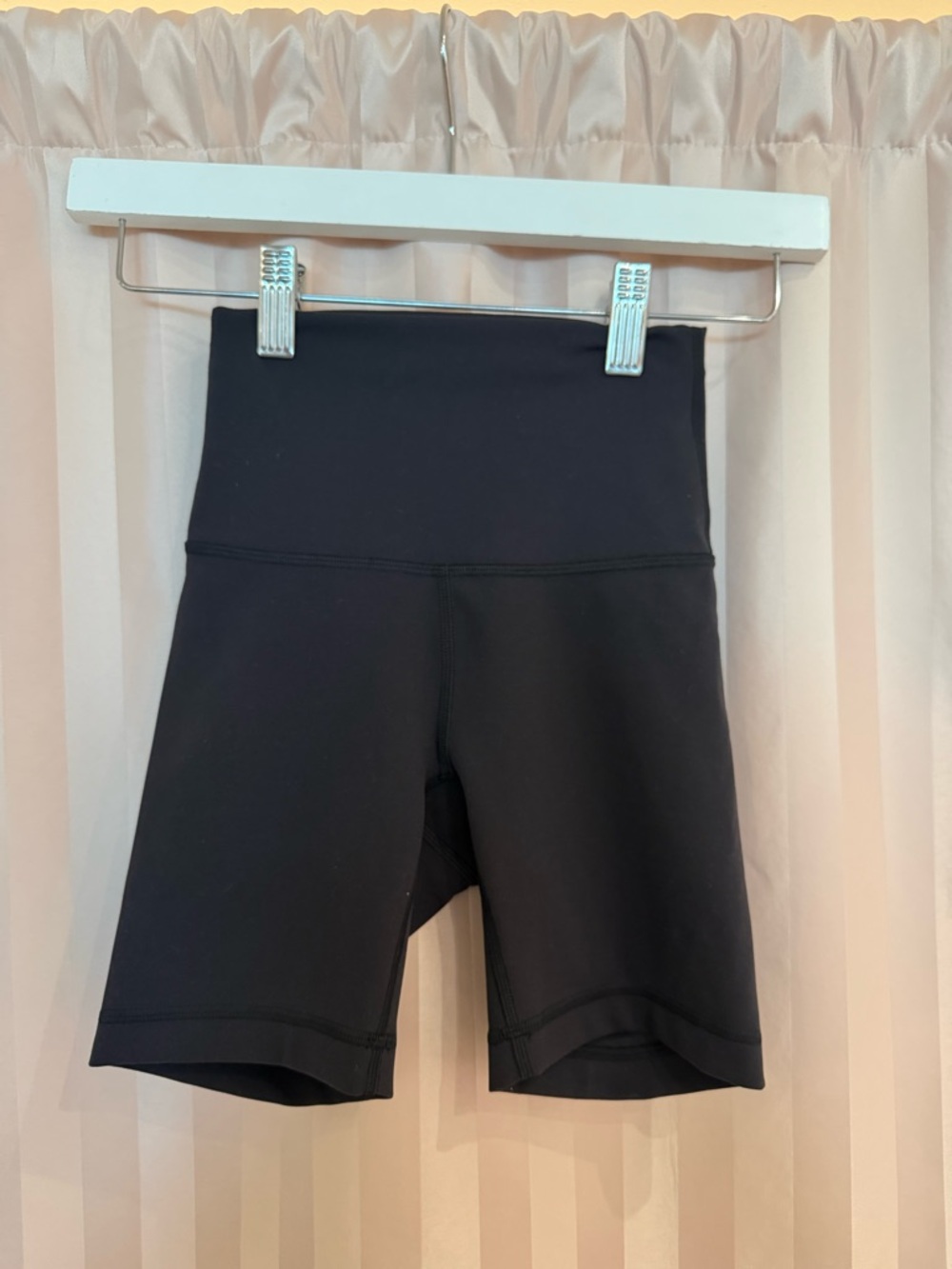 lululemon athletica Black High-Rise Bike Shorts